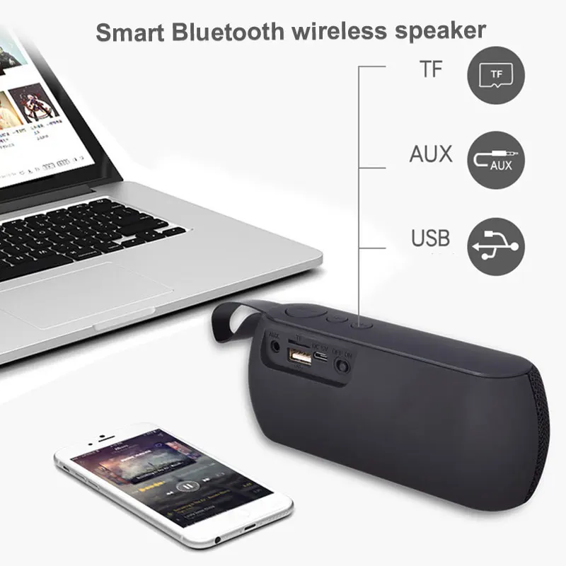Бас беспроводной Bluetooth динамик сабвуферный микрофон с Блютуз громкоговоритель