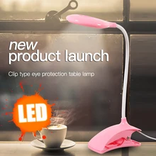 Desk lamp USB led Table Lamp LED Table lamp with Clip Bed Reading book Light LED Desk lamp Table Modern fixtures led desk lamp led table lamp iron morden american foldable long arm reading lamp e27 clip office lamp