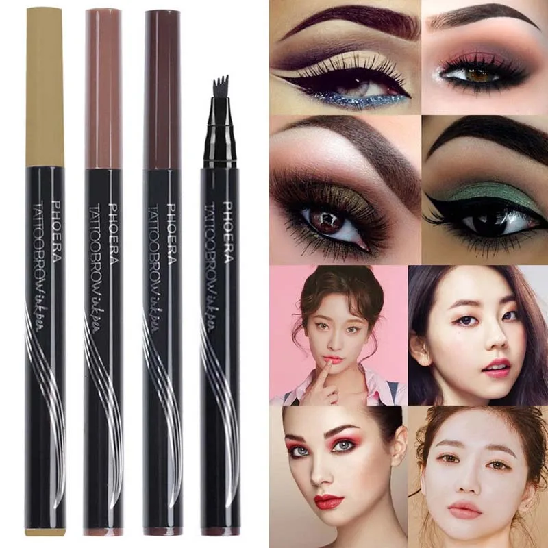 

Automatic Eyebrow Pencil Waterproof Eyebrow Pen Long-lasting Cosmetic Eyebrow Pen Eye Brow Enhancer Cosmetics