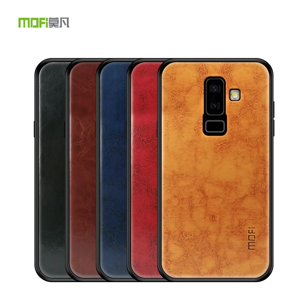 

MOFI For Samsung Galaxy J8 Case Cover J810G J810F PU Leather Silicone Phone Case for Galaxy On8 Back Cover Shockproof Funda 6"