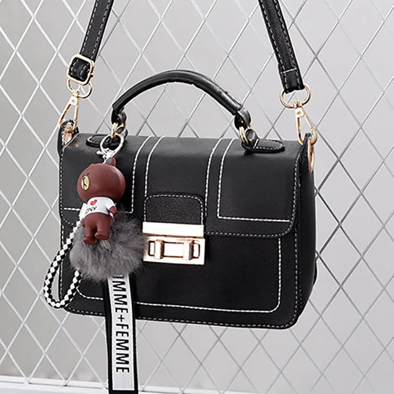 

Women's Shoulder bag Soft PU material Fashion Casual College Style High quality Multi-function Large capacity Design