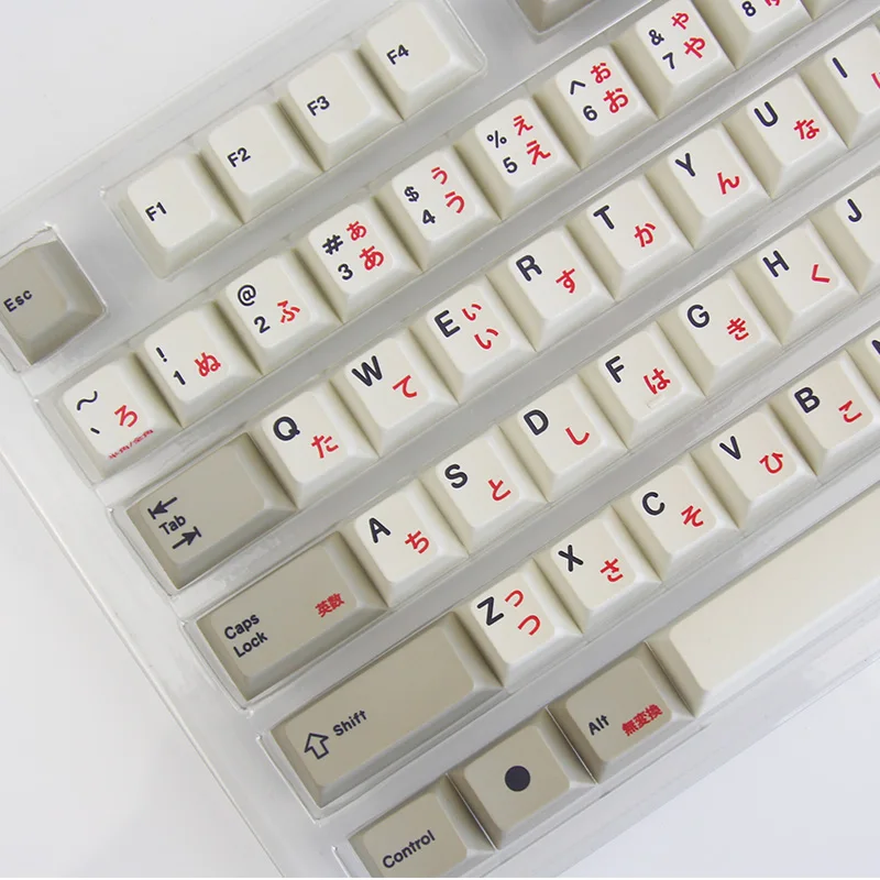 Enjoypbt клавиатура механическая клавиатура с клавиатурой, горячая Распродажа 117, японские брелки с красителем, набор ключей cmyw rgby - Цвет: kit2