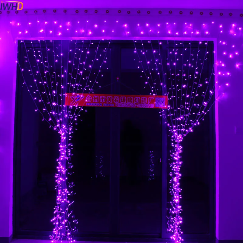 

IWHD 6x3M Navidad LED Cristmas Light Outdoor 110/220V Fairy String Lights Decor LED Christmas Lights Indoor Garland Kerst