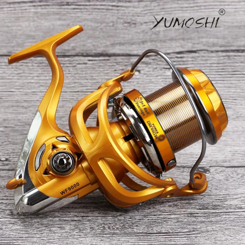 NEW Yumoshi Fishing Reel 9+ 1BB Spinning Reel Boat Rock Fishing Wheel 4000-9000 Series Reel