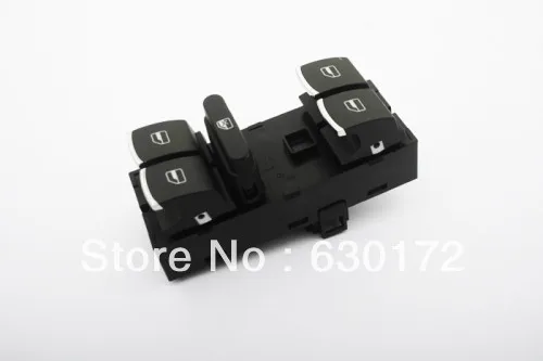 

Chrome Driver Side Power Window Panel Switch For VW Volkswagen Polo 6R