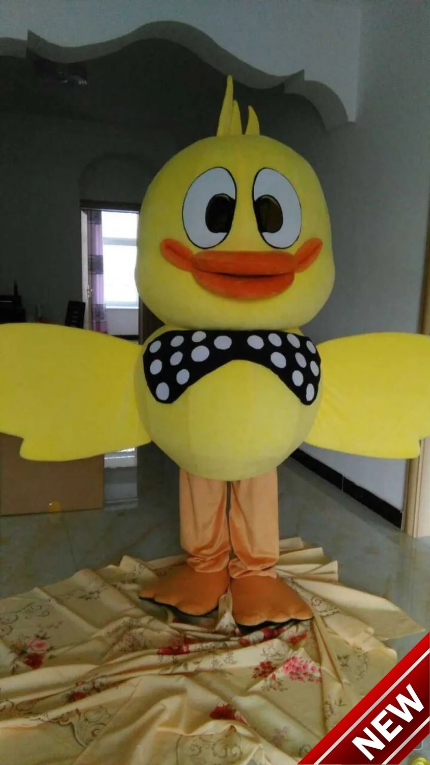 

Rhubarb Duck Big Troopial Rhubarb Chicken Mascot Costumes For Adults Christmas Halloween Outfit Fancy Dress Suit Free Shipping