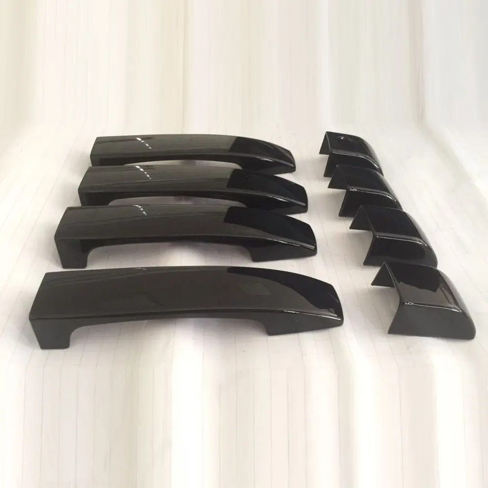 

Gloss Black ABS Door Handle Covers Trim For Land Rover Range Vogue L322 02-12