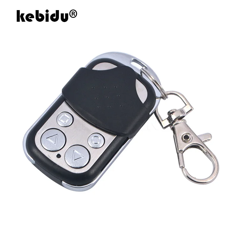 

kebidu Wireless Garage Remote Control Duplicate 4 Key Controller 433MHZ Cloning Gate Garage Door Multi-function Remote New