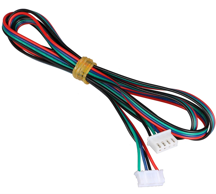 5 pcs 3D طابعة أجزاء 1 M 4Pin XH2.54 موصل الإناث-الإناث RepRap دوبونت سلك كابل ل Nema17/ 42 محرك متدرج 5 pcs 3D طابعة أجزاء 1 M 4Pin XH2.54 موصل الإناث-الإناث RepRap دوبونت سلك كابل ل Nema17/ 42 محرك متدرج