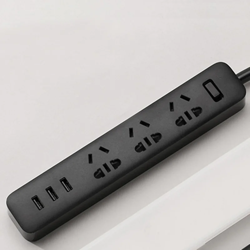Оригинальная розетка Xiaomi power Strip 3 USB удлинительная розетка умная настенная розетка с адаптером AU/EU/UK/US