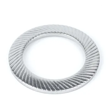 

100Pcs DIN9250 M3 M4 M5 M6 M8 304 Stainless Steel Locking Washer Printing Oblique Washers Lock Washers