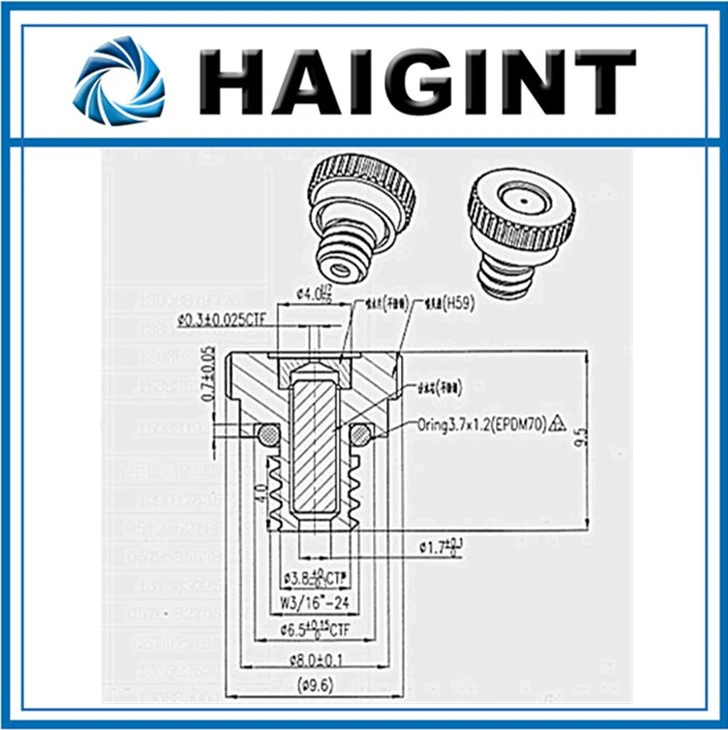 

0024 HAIGINT 0.4mm(0.016'') #4 low pressure fog system nozzles