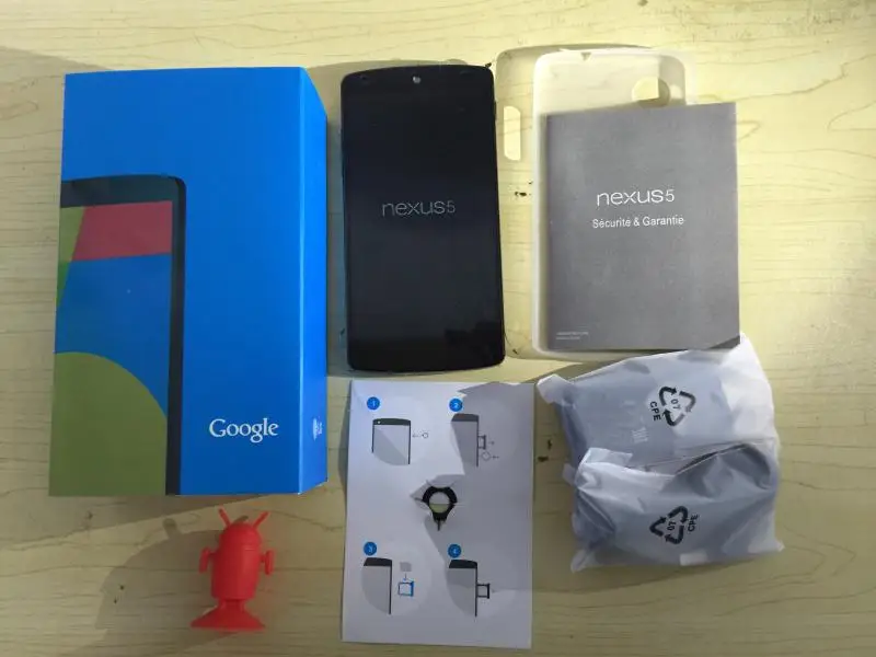 LG google Nexus 5 16 ГБ 32 ГБ разблокированный 4G lte D820 D821 android 5,0 4,95 ''8 Мп четырехъядерный ОЗУ 2 Гб мобильный телефон отремонтированный