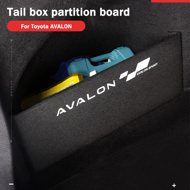 

2pcs Trunk Crate Tail Box Storage Mezzanine Storage Box for Toyota AVALON