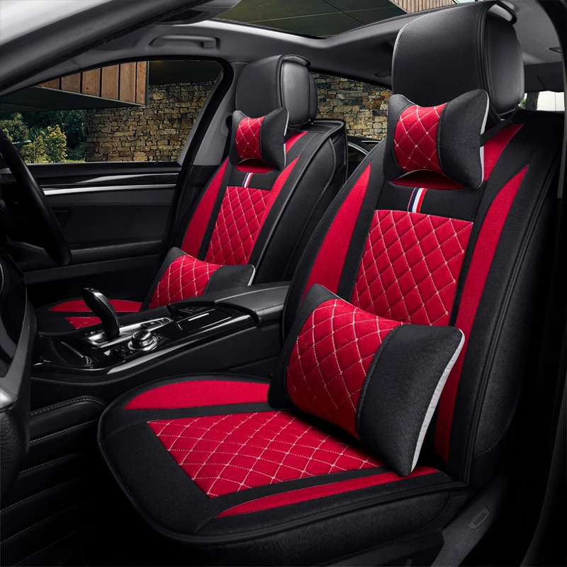 Front+Rear Car Seat Cover complete set for FIAT Bravo 500X 500L Fiorino