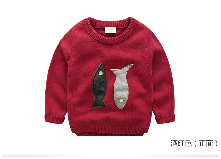 2018 Spring Autumn Winter 2-10 Years Old Teenage Christmas Gift O-Neck Knitted School Child Cartoon Baby Kids Boys Sweaters (13)