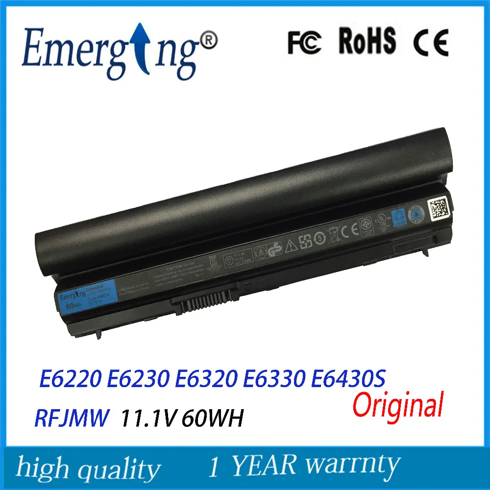 6cells 11.1V 60Wh Original New Laptop Battery for Dell Latitude E6120 E6220 E6230 E6320 E6330 E6430S RFJMW 11HYV 3W2YX 5X317 цена 6cells 11.1V 60Wh Original New Laptop Battery for Dell Latitude E6120 E6220 E6230 E6320 E6330 E6430S RFJMW 11HYV 3W2YX 5X317 цены онлайн