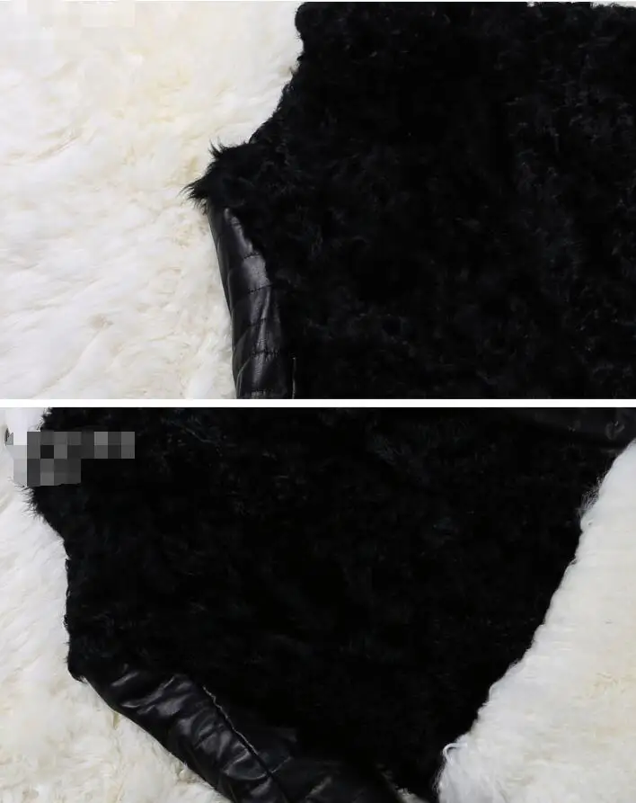 Осень и зима новая Корейская версия искусственного шерстяного меха плюс хлопок женское модное меховое пальто из искусственной кожи с рукавами