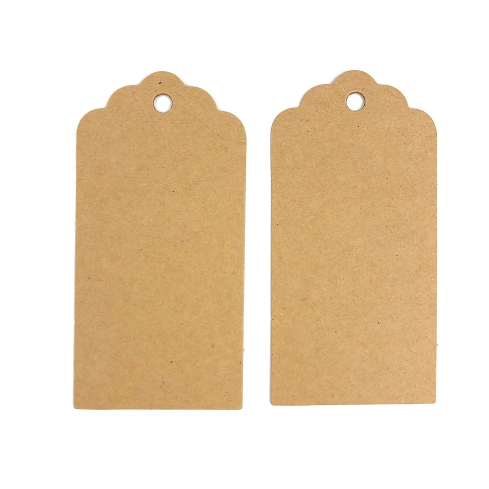 New 100pcs/lot Blank Kraft Paper Hang Tag Wedding Party Label Price Gift Cards New 100pcs/lot Blank Kraft Paper Hang Tag Wedding Party Label Price Gift Cards