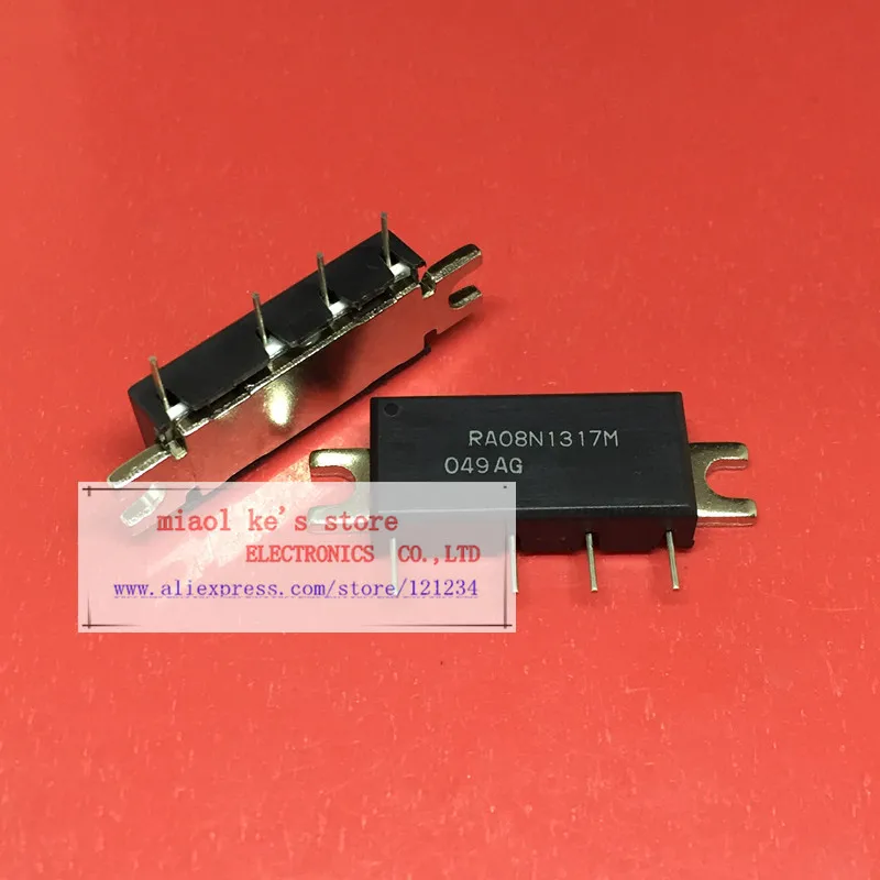 100% Новый оригинал RA08N1317M RA08N1317M-101 [ 135-175MHz 8W 9 6 V 2 Stage Amp. Для портативного радио]