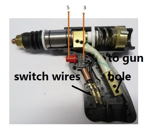 

Switch 2pcs for Capacitor Discharge CD Stud Welding Gun Welding Torch