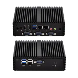 Новый компьютерный оборудования 3215U Dual core Mini PC с 2 LAN 4 RS232 USB 3,0