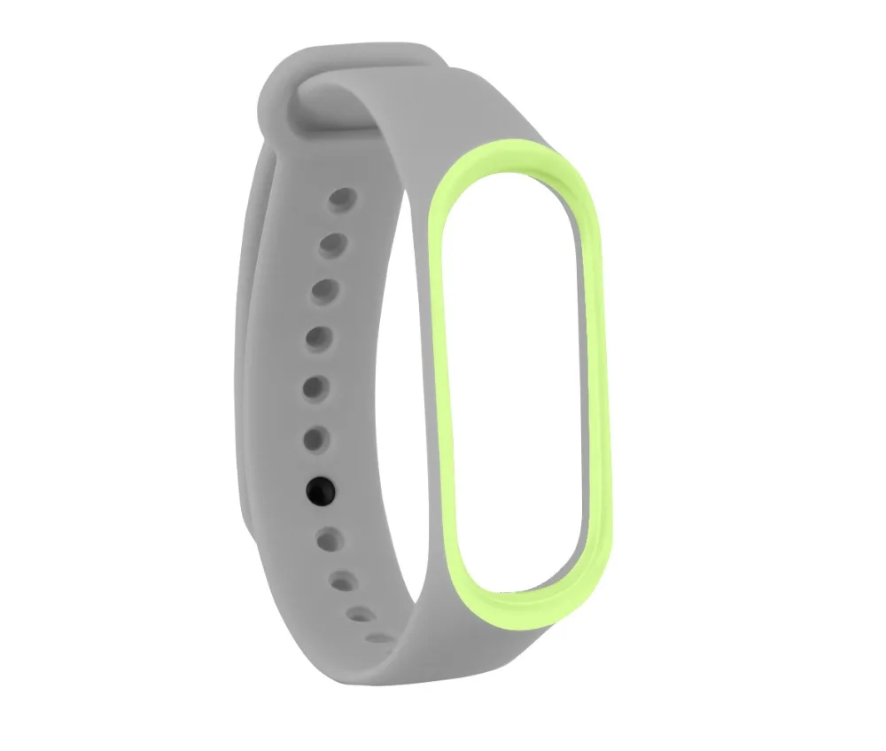 Спортивный силиконовый ремешок для часов Xiaomi Mi Band 3 25 цветов Смарт часы/шагомер