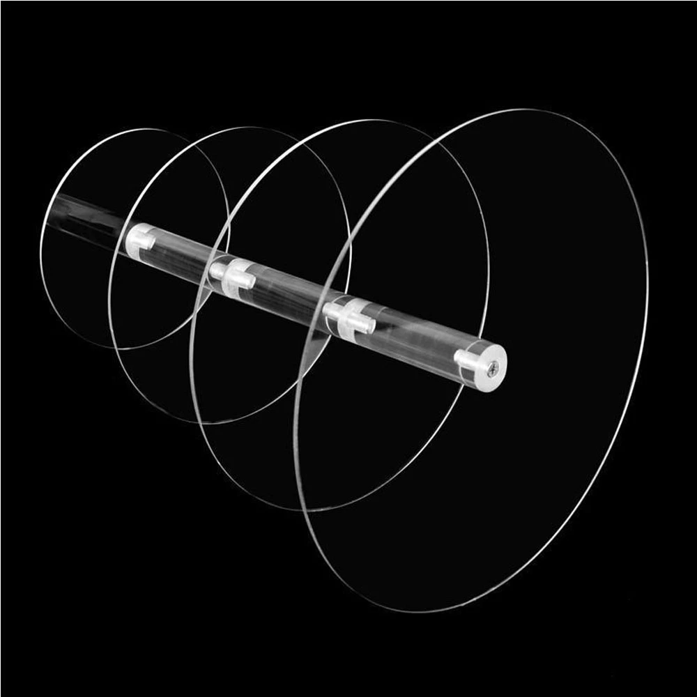 Акриловые стойки для торта дисплей 3/4 ярусов кристалл акриловый торт стенд круглый кекс Свадьба День Рождения Вечеринка башня из чашек держатель Полка