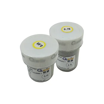 

Leaded Solder Ball 250k 0.65/0.76mm 1 Bottles Sn63Pb37 For IC Chip BGA Reballing Rework Station PCB Soldering Welding Repair