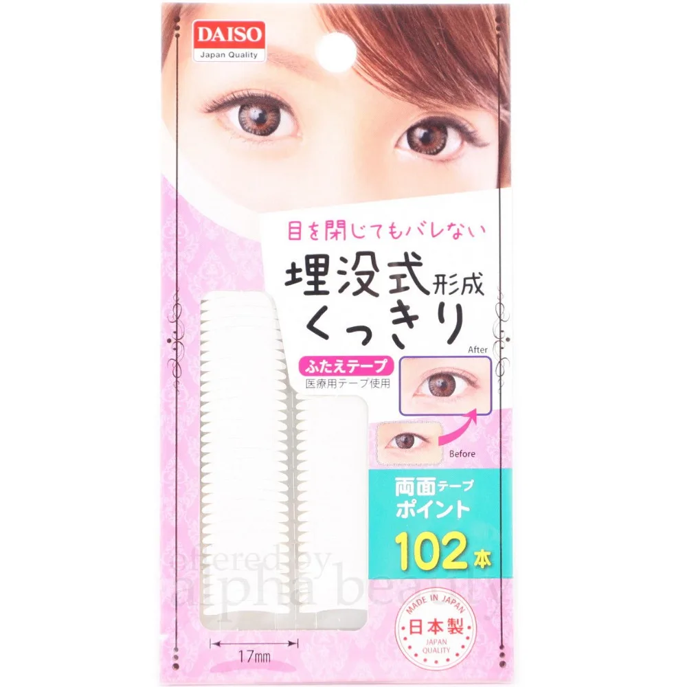 

Daiso Japan Makeup Double Eyelid Adhesive Tape New Edition - Made in Japan