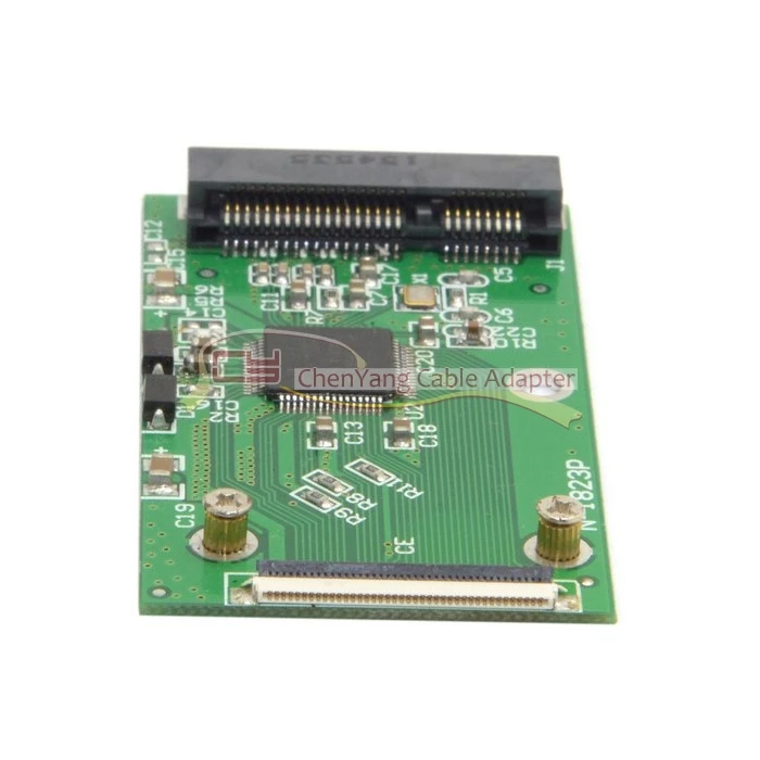 

Mini PCI-E mSATA SSD to 40Pin ZIF Adapter Card for Toshiba or Hitachi ZIF CE HDD Hard Disk