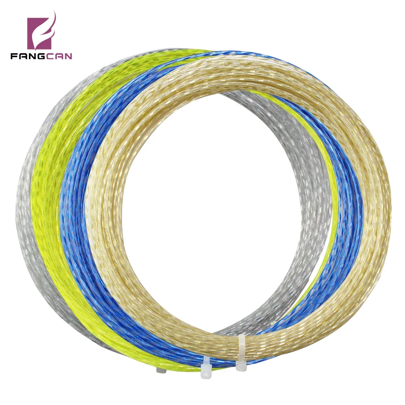 

4pcs FANGCAN TS101 Filaments Polyester Tennis String for Tennis Racket 1.35mm Diameter 10m/pc