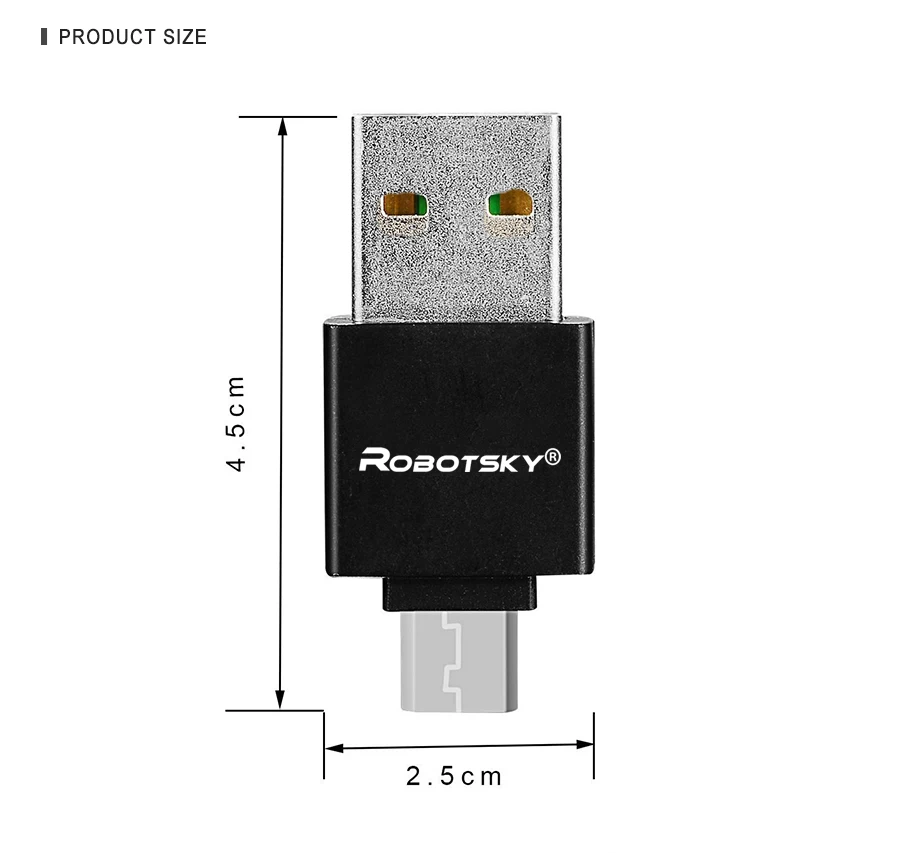 Type-c usb 2.0 otg phone type c memory card reader adapter for TF micro SD pc computer laptop accessories high quality