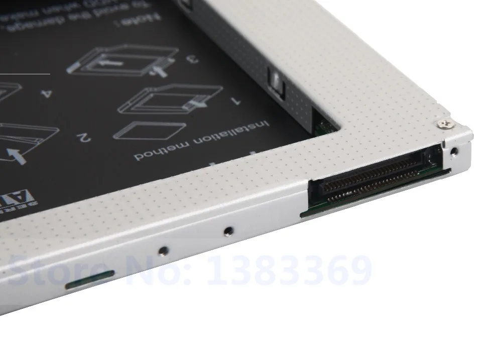 9.5mm PATA IDE 2nd Hard Drive HDD Caddy Adapter for DELL XPS M1330 Swap GSA-S10N