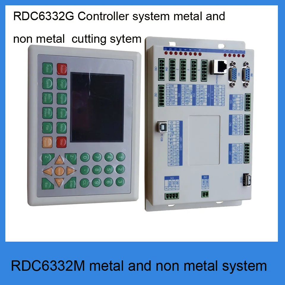 

Контроллер лазерной резки Ruida RDC6332M для резки металла и стали