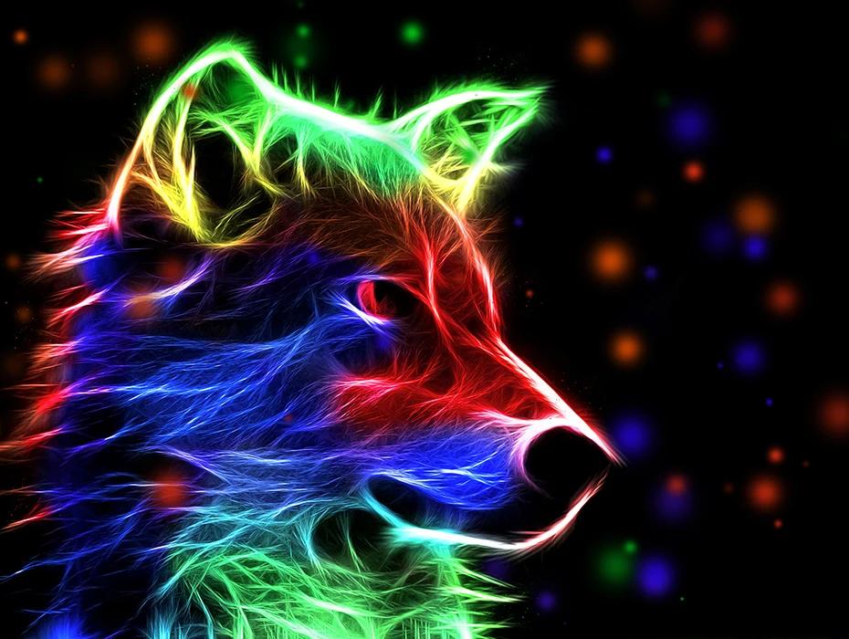

5D DIY Diamond Painting Animals Wolf Head Full Square Embroidery Mosaic Rhinestones Paintings Handwork