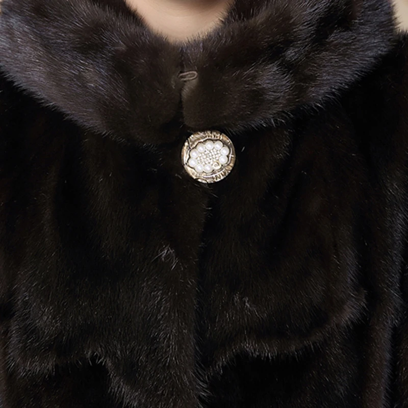 Nerazzurri шуба из настоящей норки женская с капюшоном зимняя теплая удлиненная русская подлинный натуральных мех пальто размера плюс 5xl 6xl 7xl