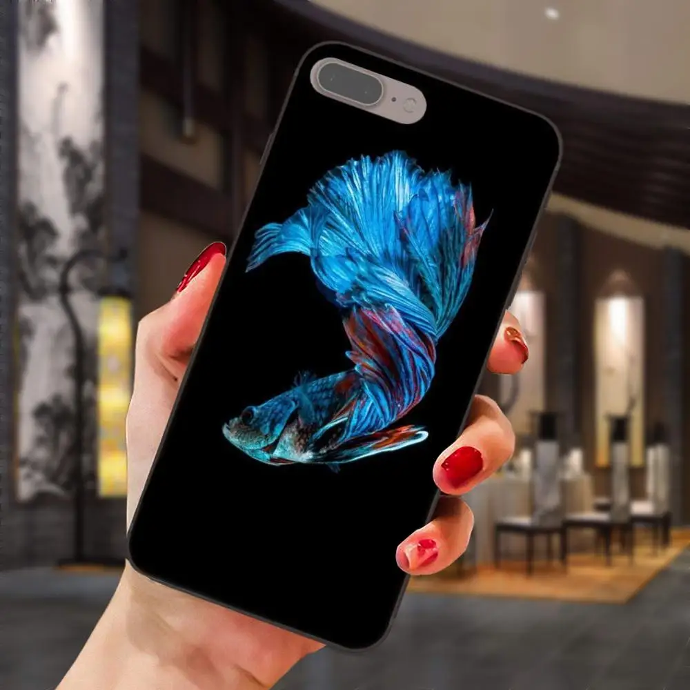 Милый милый чехол из ТПУ Betta Fish для Huawei Honor Enjoy Mate Note 6s 8 9 10 20 P20 P30 Lite Play Pro P