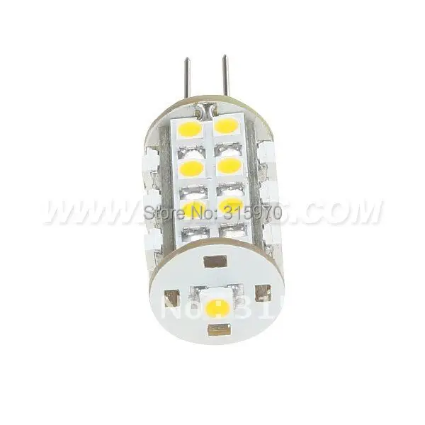 Led G6.35 лампочка освещения 25LED 3528SMD лампа широкого напряжения DC10 30V/AC8 20V1.4W белый