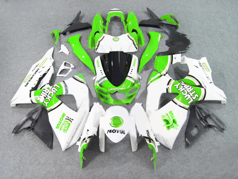 

Injection mold Fairing kit for SUZUKI GSXR1000 09 10 GSX-R GSXR 1000 K9 2009 2010 ABS Green white Fairings set +7gifts SZ25