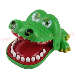 Большой рот крокодильчик дантист кусает за палец игры Забавные и игрушка для розыгрыша Freeshippping