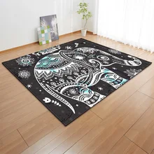 3D мечта красочные слон с принтом, большого размера ковры S Для Гостиная Спальня коврики супер мягкие фланелевые коврик для домашнего декора/ковры