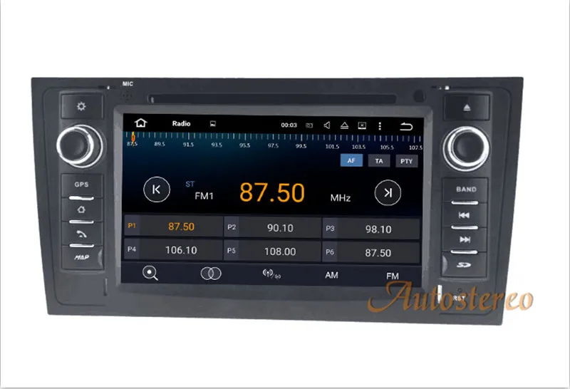 Excellent Android 9.0 PX5/PX6 Car DVD player GPS navigation For AUDI A6 1997-2005 head unit multimedia player Auto radio tape recorder 2