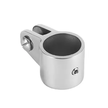 

22mm 7/8" Stainless Steel External Eye End Cap Bimini Top Fitting Hardware for Marine Boat Yacht