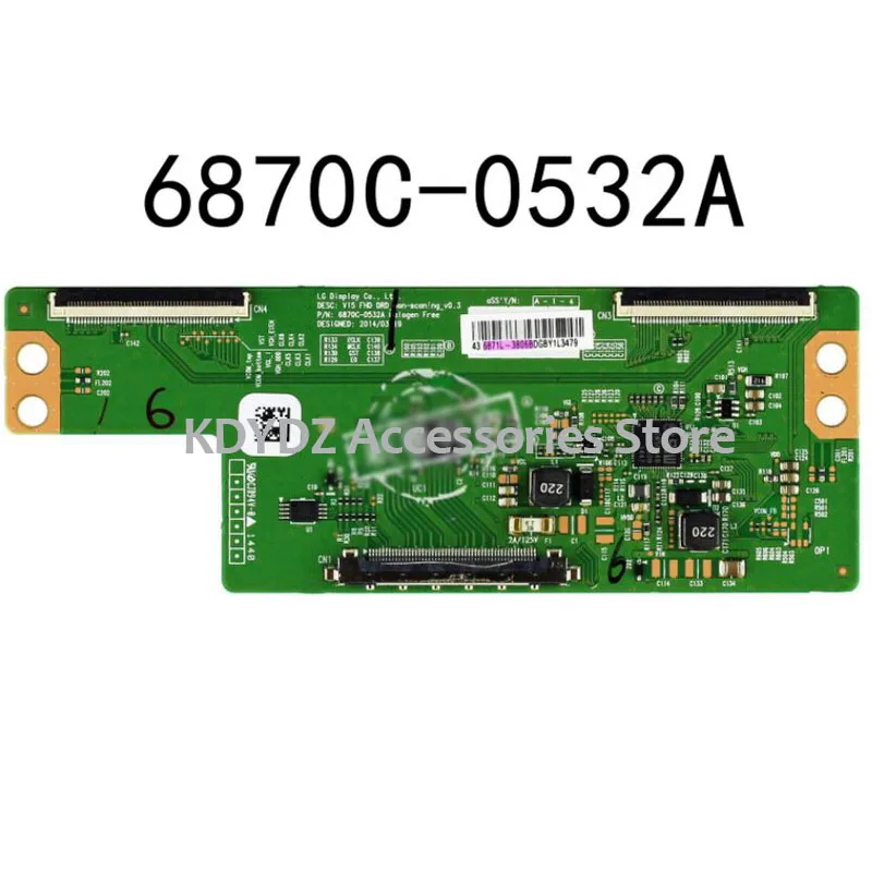 Бесплатная доставка хорошая тестовая T CON плата для LED 43B800S/PPTV 43P 43Q1F/43LF5400 6870C