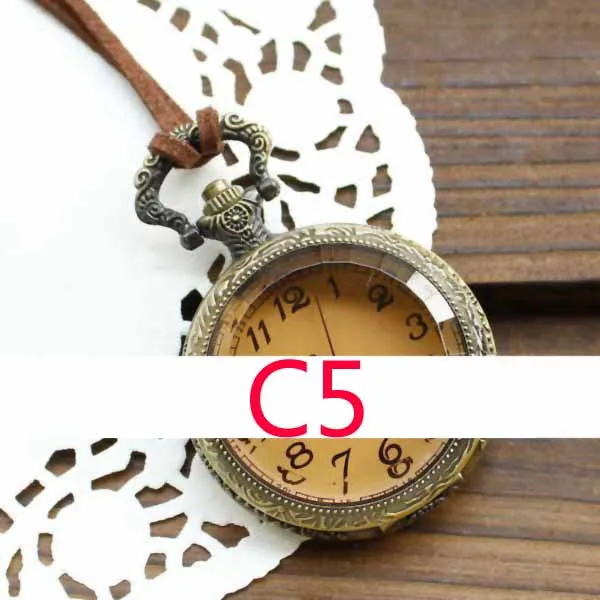 

C5 customer made leather pocket watch