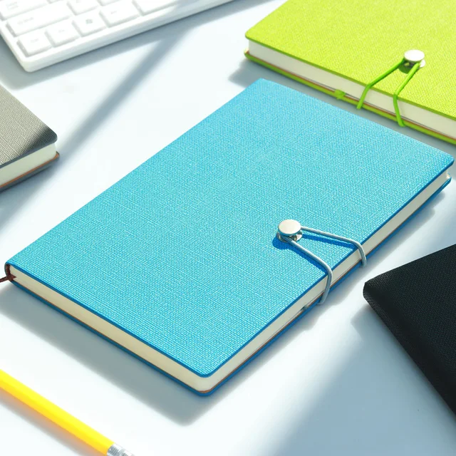 Creative Leather Notebook A5 School Office Supplies Stationery Cute Creative Leather Notebook A5 School Office Supplies Stationery Cute Diary Notebooks Metal Rubber Buckle Conference Notepad