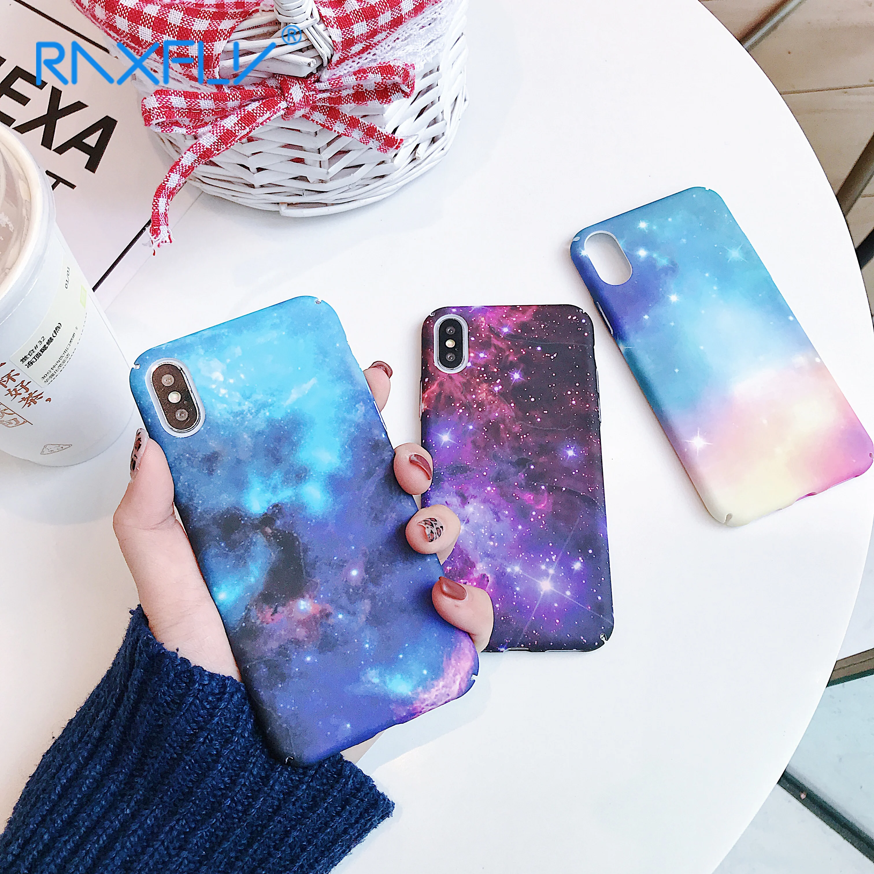 

KISSCASE Luminous Phone Case For iPhone 7 6 8 Plus XR Back Cover Case For iPhone 6S X XS Max Starry Sky Cases Coque Fundas Capa