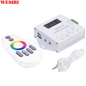 

WS2812B WS2811 WS2813 6803 USC1903 IC Digital Addressable LED Strip Music Controller 1000 Pixels DC5-24V Colorful Controller