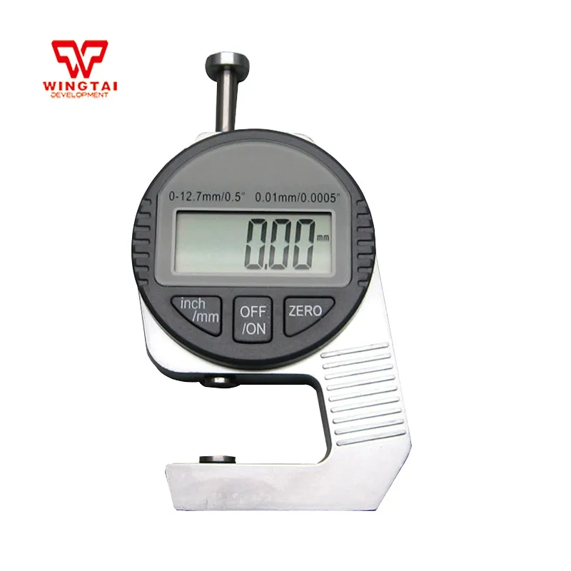 0 12.7mm Mini Digital Thickness Tester BY01 Digital Pocket Thickness